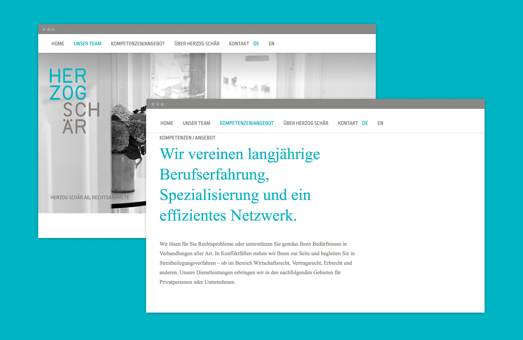 Büro Ideal + brunnergraf: Werbeagentur für Print, Web und Signaletik aus Rapperswil-Jona